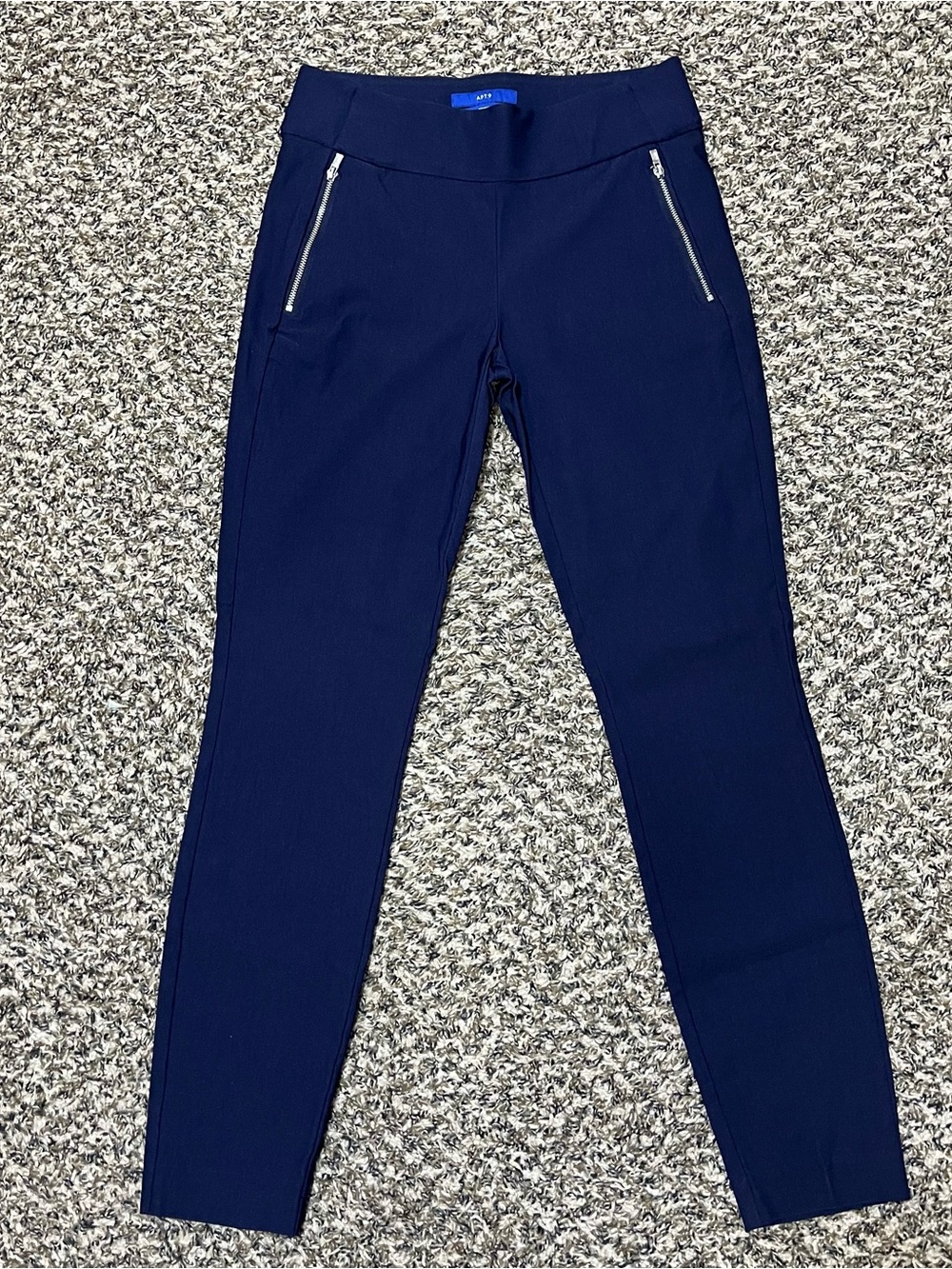 Apt. 9 Dark Navy Brynn Skinny Pant - Picture 1 of 5
